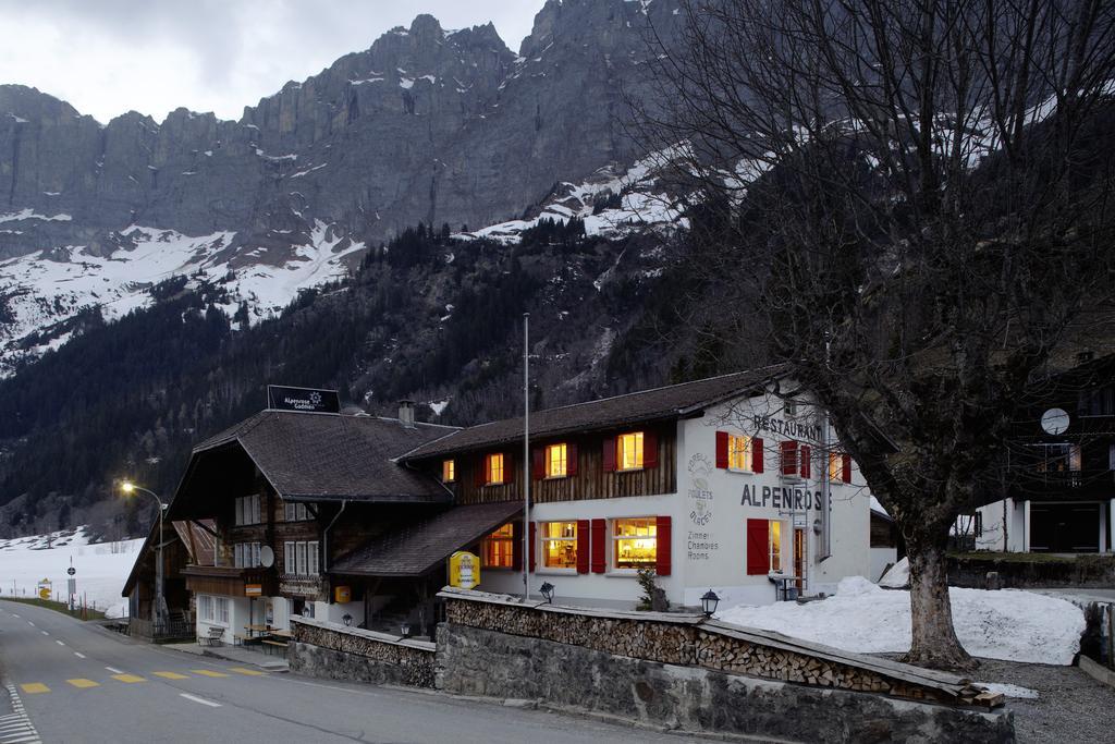 Alpenrose Gadmen - Gasthaus Exteriör bild