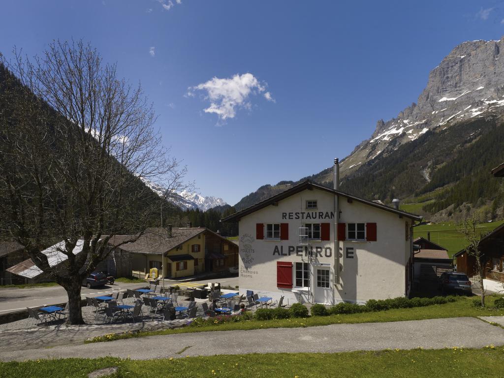 Alpenrose Gadmen - Gasthaus Exteriör bild