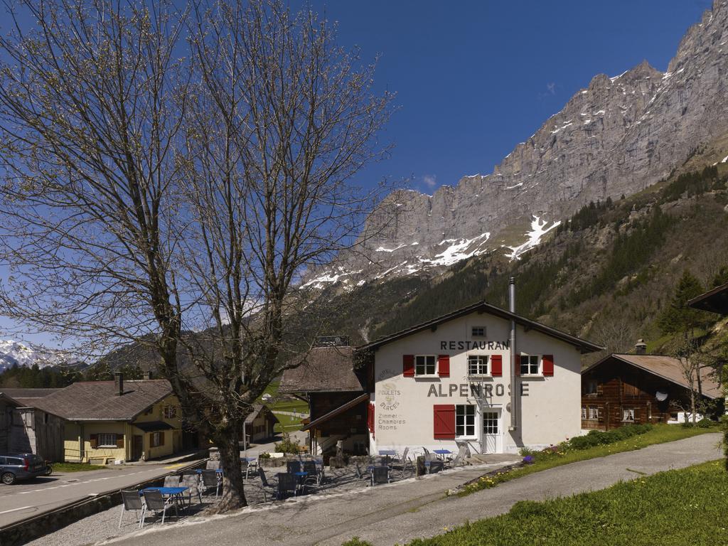 Alpenrose Gadmen - Gasthaus Exteriör bild